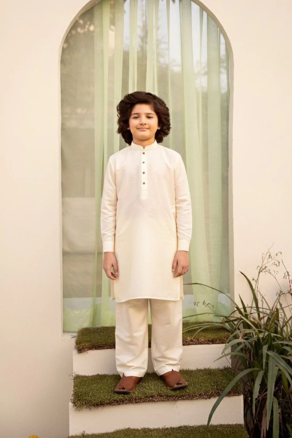 Cream Boski suit