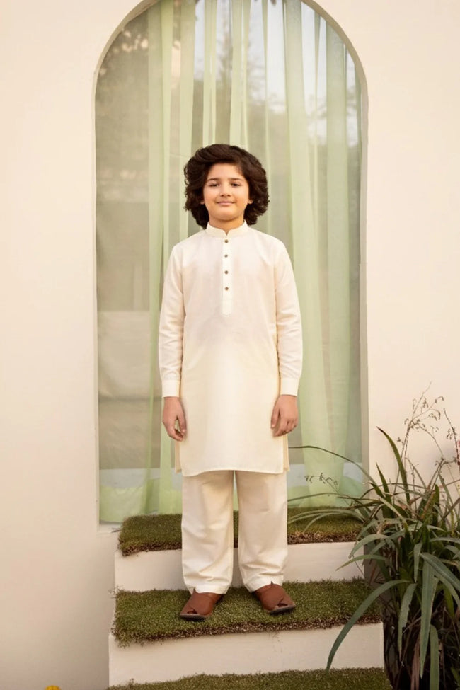 Cream Boski suit Hover Image