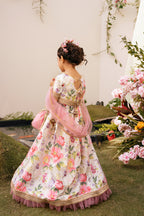 Floral Garden - Silk Lengha (4 Piece Set)