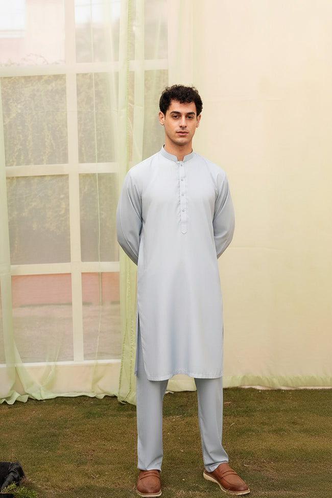 Grey Boski Suit – Men - (2 Piece) Hover Image