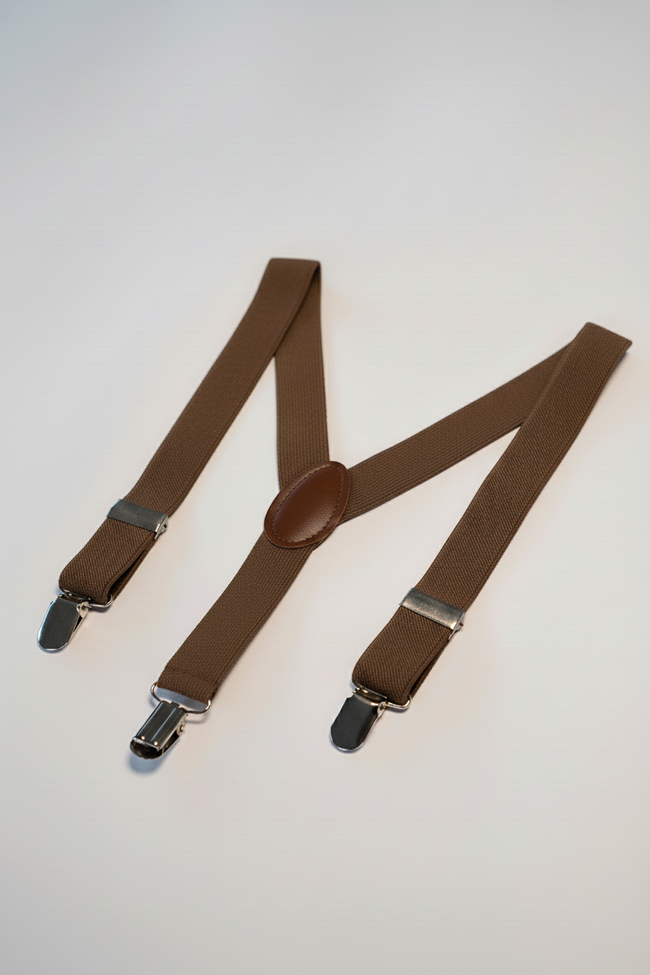 Light Brown Gallace/Suspenders Hover Image