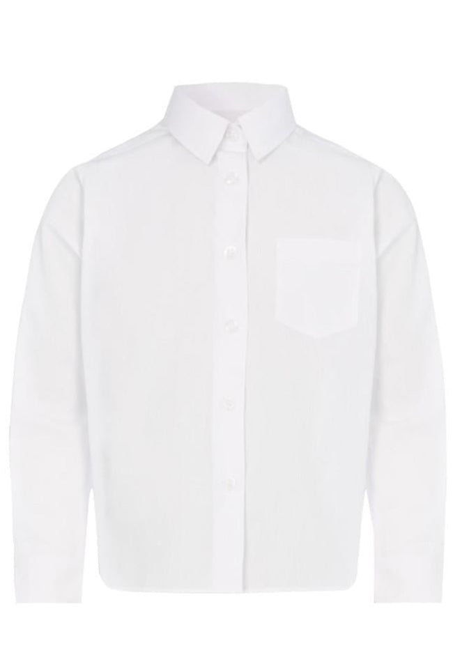 Classic White Button Down Shirt Hover Image