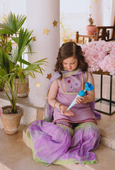 Lilac Dream Gharara Set 3 Pc