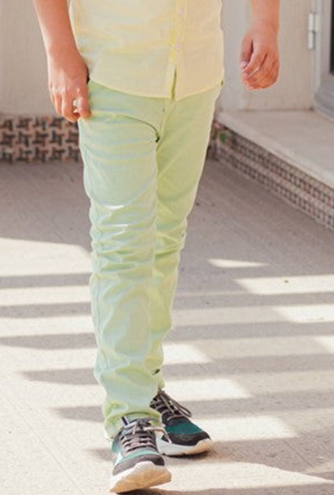 Pistachio Green Chinos