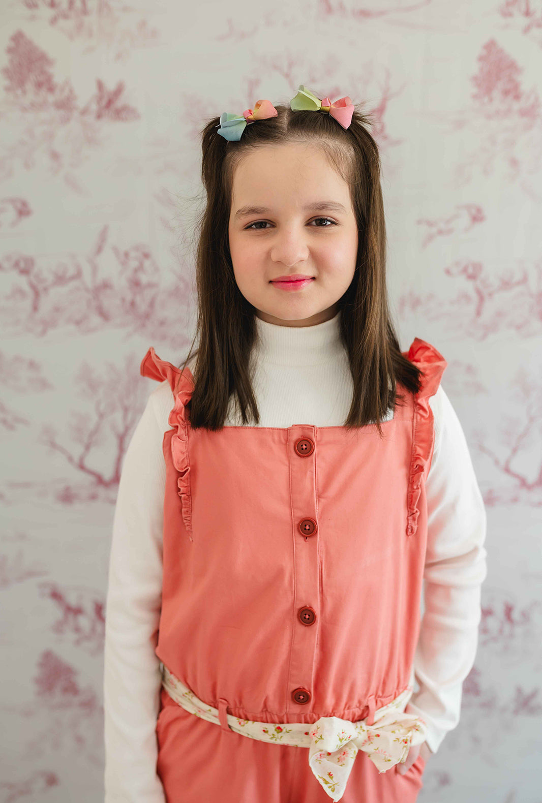 Coral Dungaree