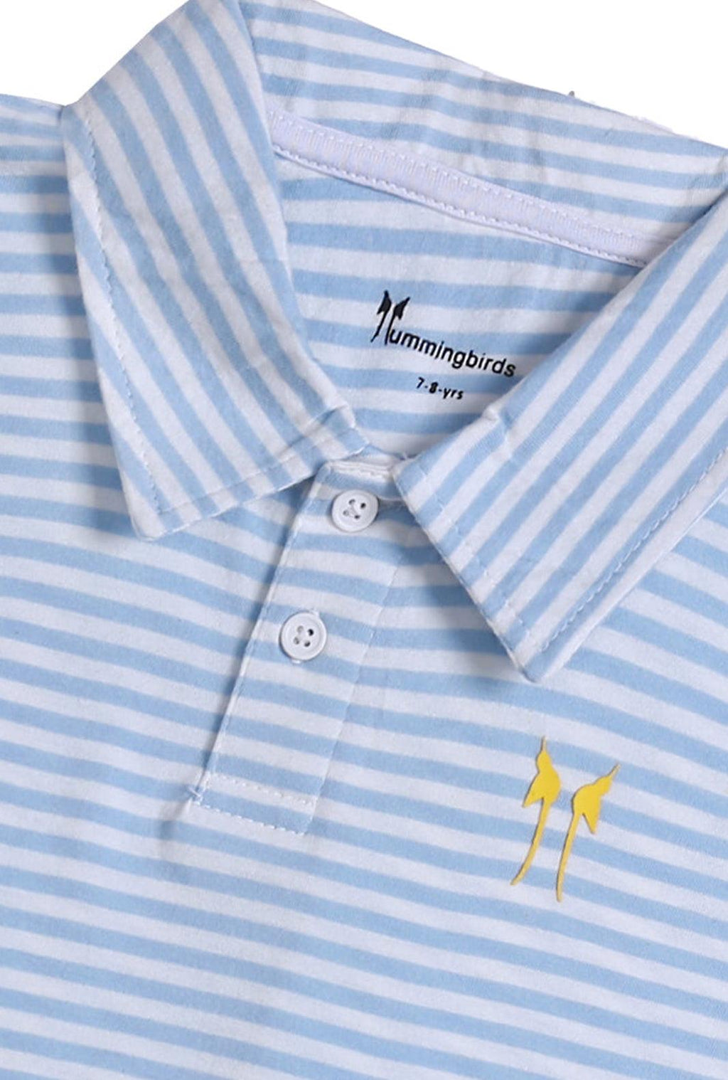 Blue White Polo