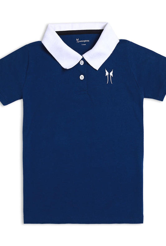Royal Blue Logo Polo Shirt