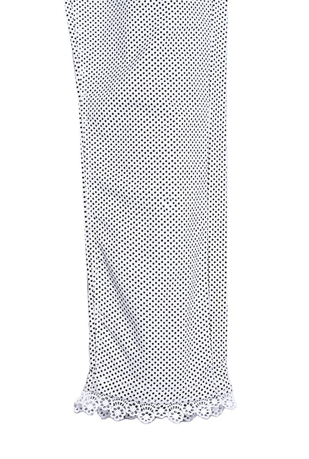 Polka Dot Cotton Pants
