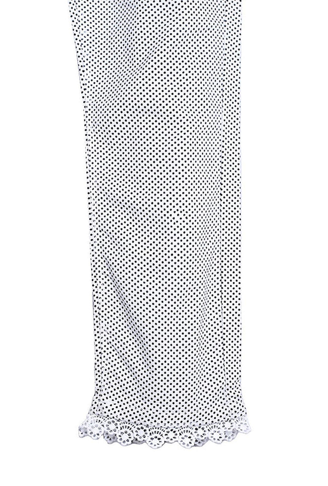 Polka Dot Cotton Pants Main Image