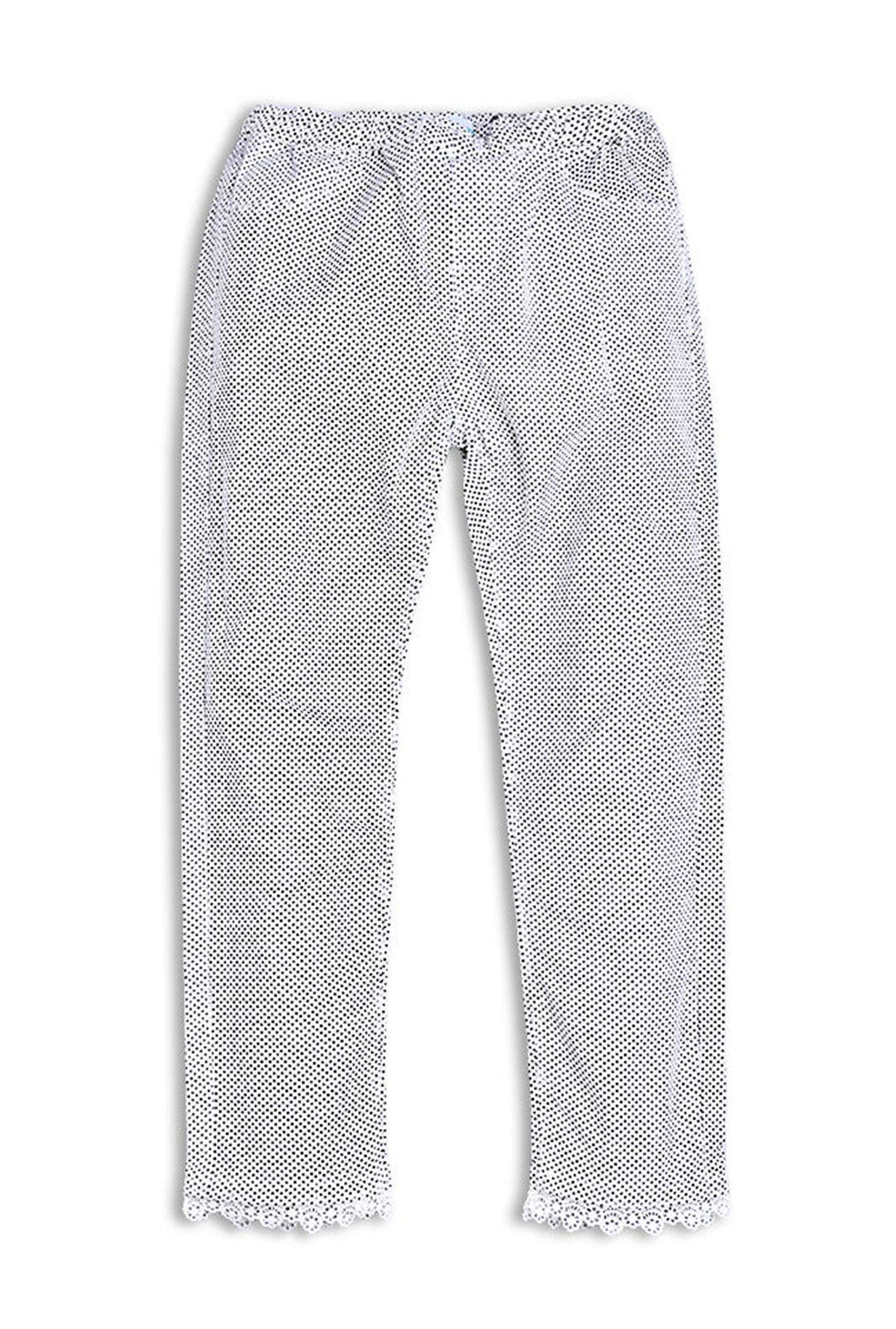 Polka Dot Cotton Pants
