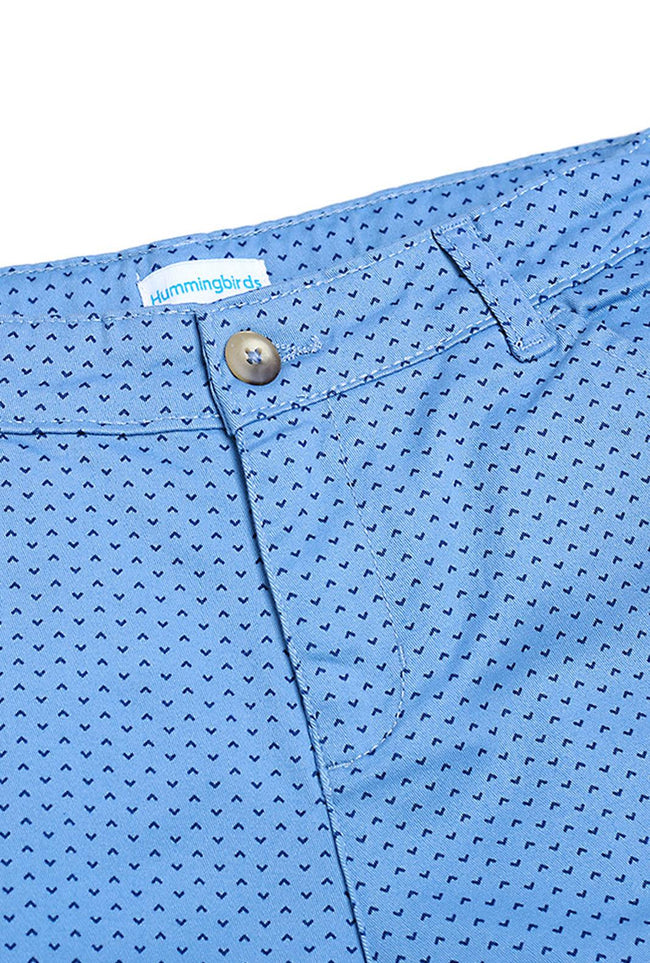 Blue Dotted Shorts Main Image