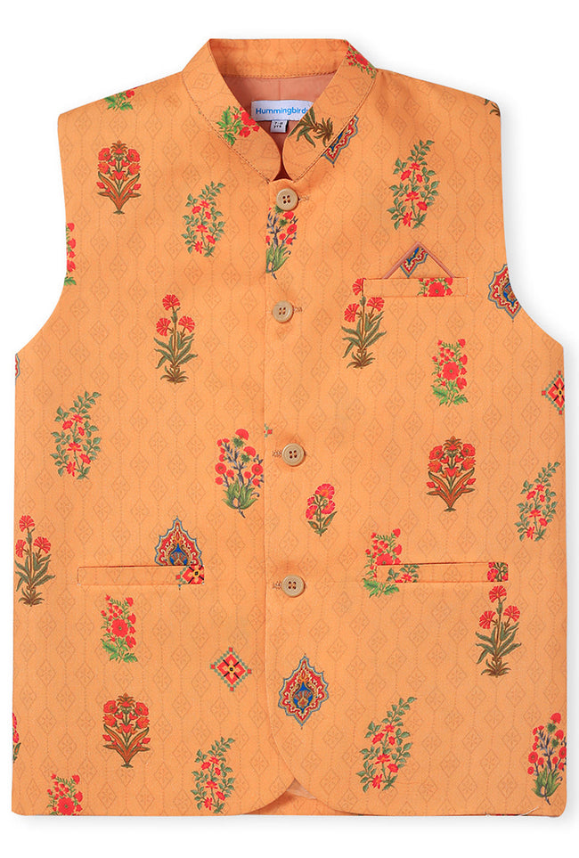 Peach Blossom Waistcoat Hover Image
