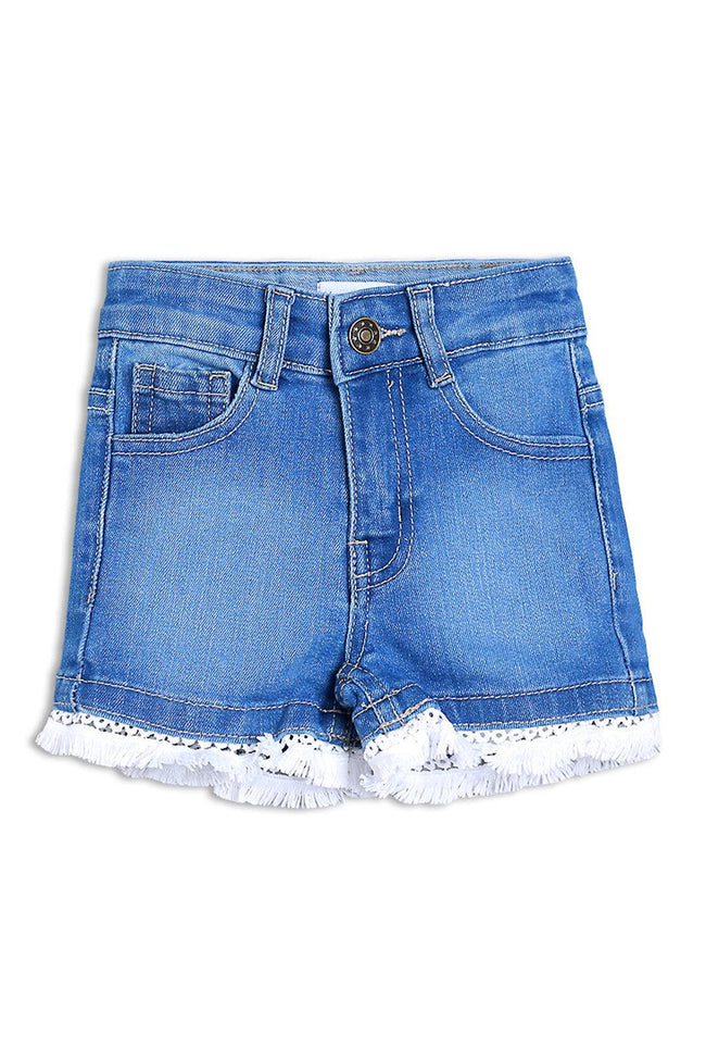 Girly Denim Shorts Hover Image