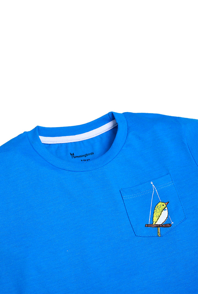 Little Blue Bird T Shirt Main Image