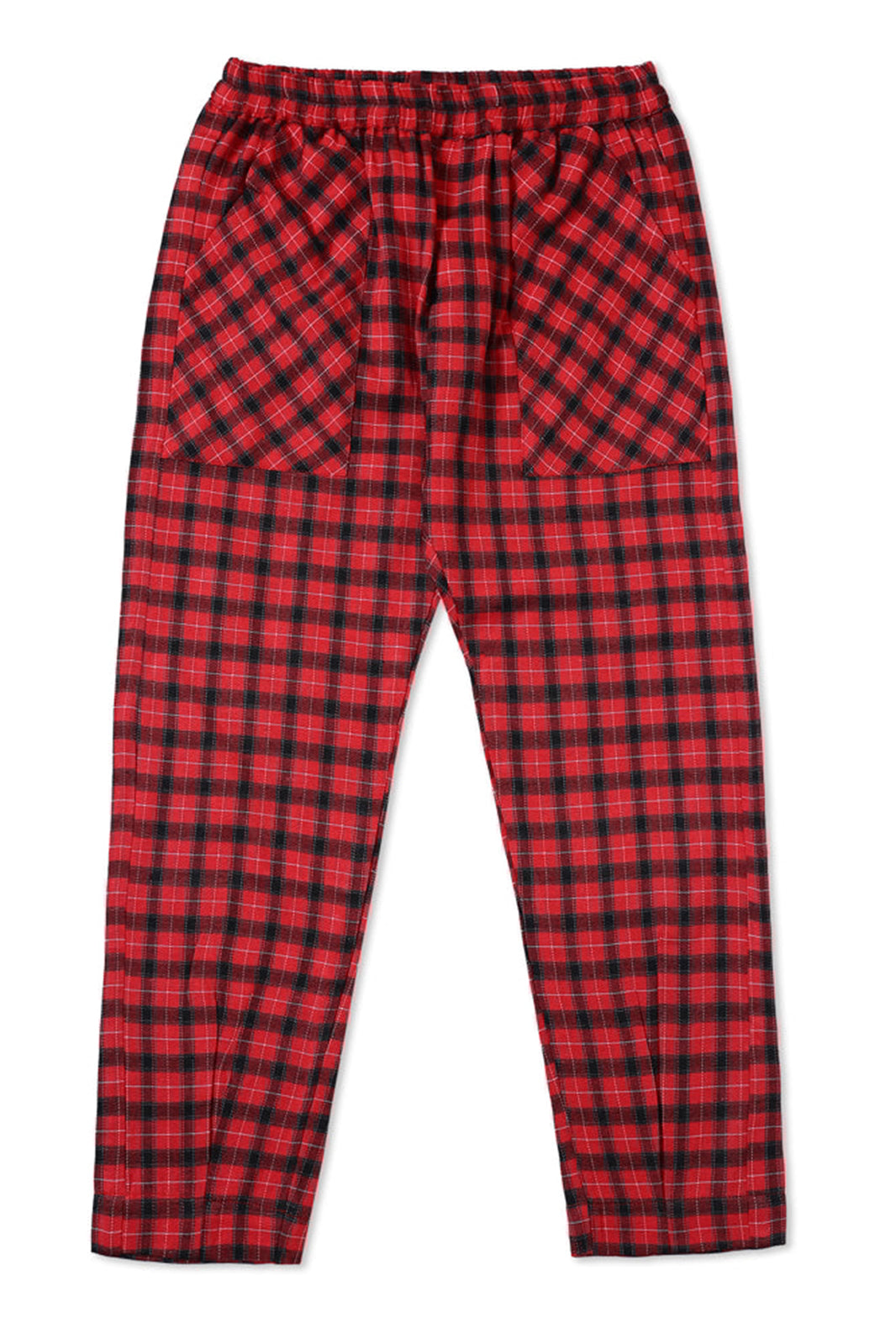 Red & Black Checkered Pants