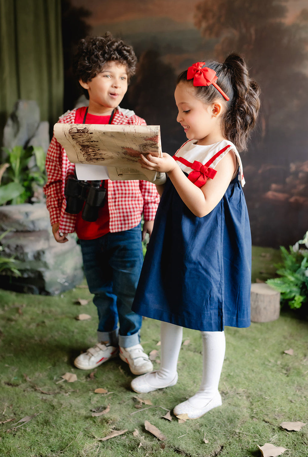 Navy Blue Sailor Dress