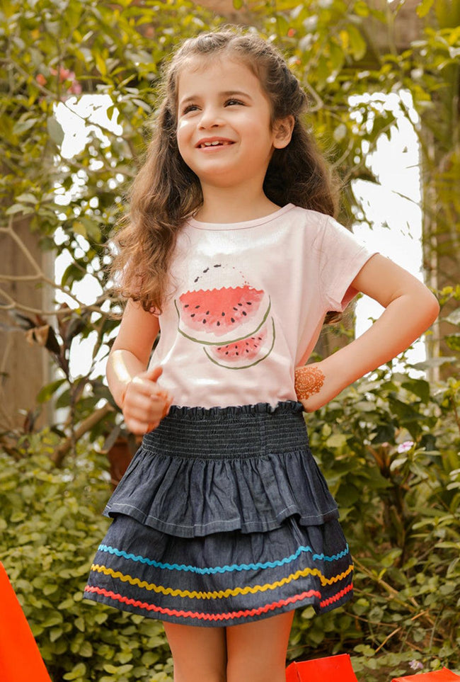 Denim Skirt Main Image