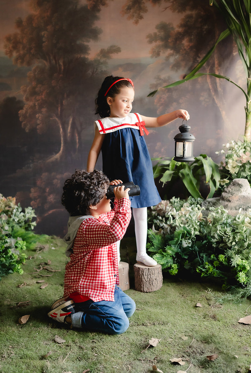 Navy Blue Sailor Dress