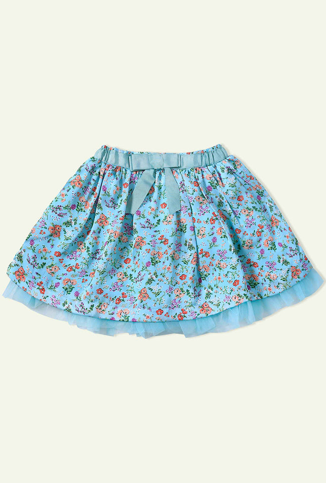 Spring Floral Skirt Hover Image