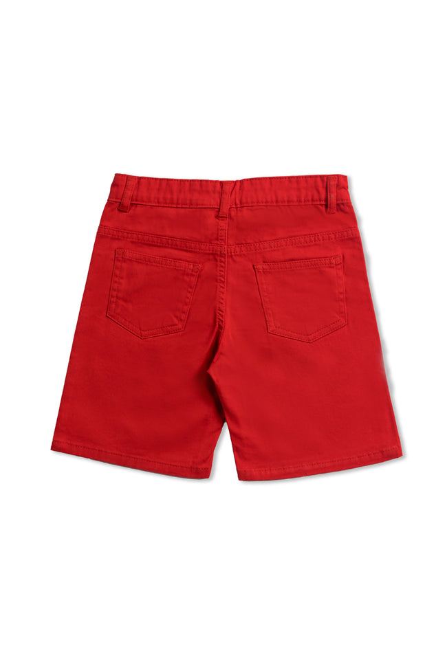 Red Chino Shorts Main Image